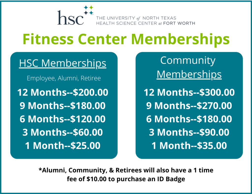 Fitness Center Membership Options