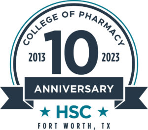 College of Pharmacy 10th Anniversary Graphic