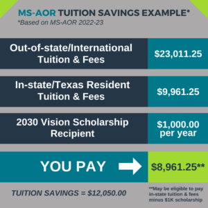 Ms Aor Tuition Savings Example Art