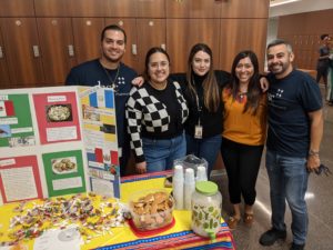 Students With Hispanic Inspired Treats