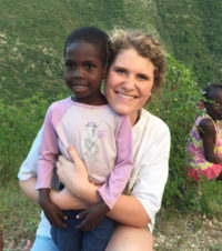 Abby Winstead helps others in Haiti