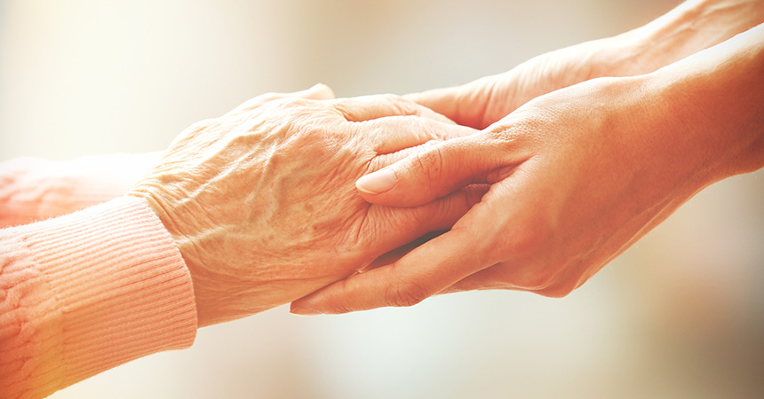 Helping Hands, Care For The Elderly Concept