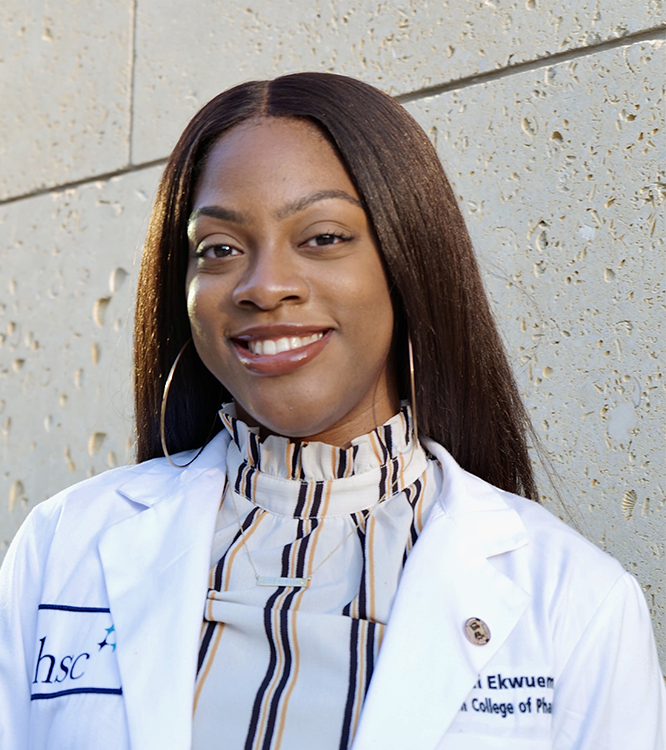Chidi Ekwueme, third-year HSC College of Pharmacy
