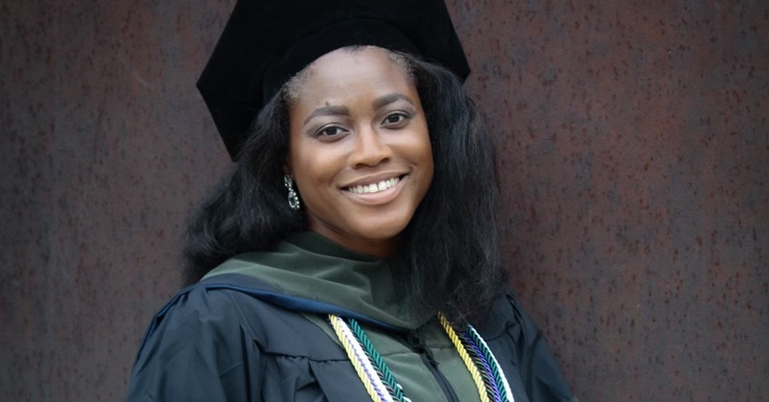 Recent HSC Class of 2021 grad, Dr. Samantha Watson