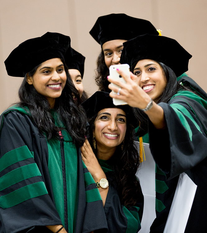 UNTHSC Students at 2015 Graduation