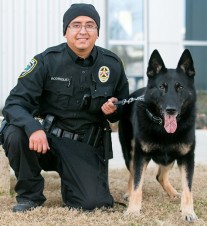 POLICE DOG BUX and Officer Oscar Rodriguez web 2