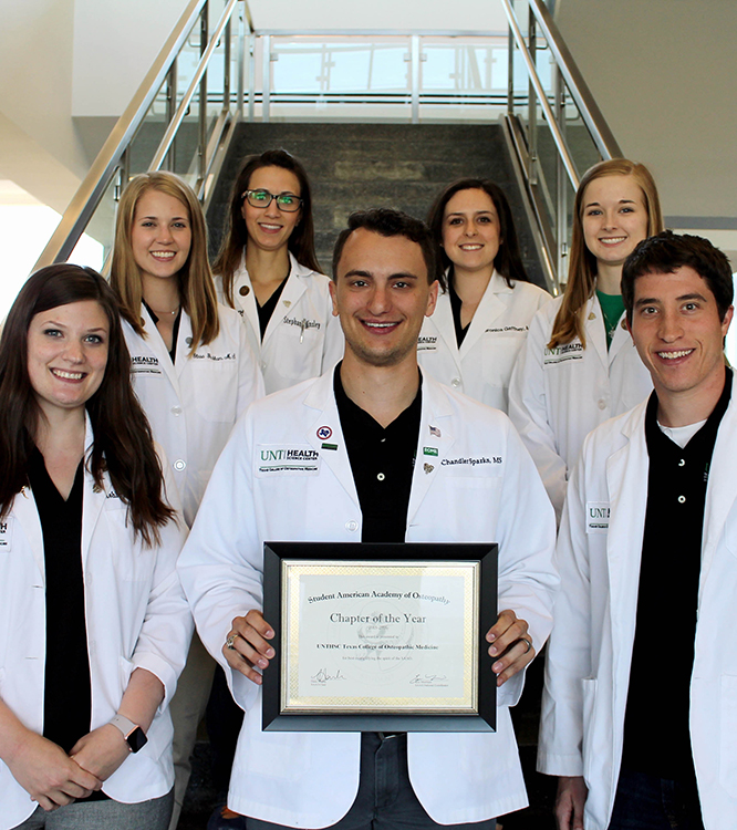 TCOM students enrich medical education – and earn a national award 