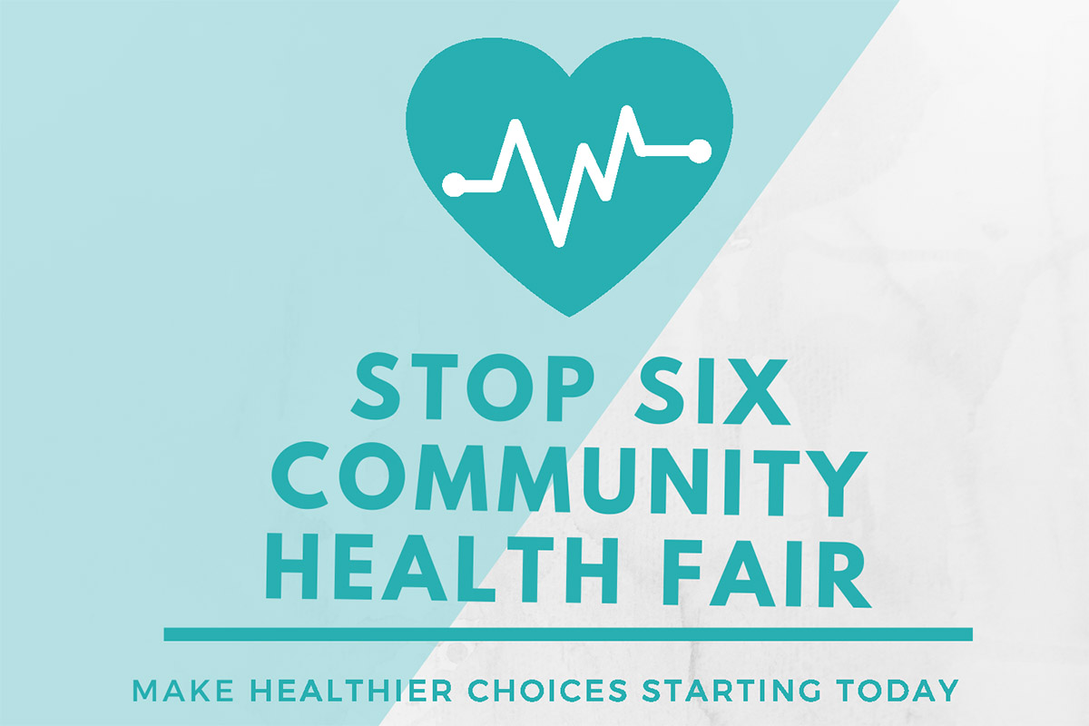 Stop Six Community Health Fair graphic