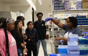Students Touring Lab