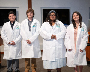 Tabs Students In White Coats