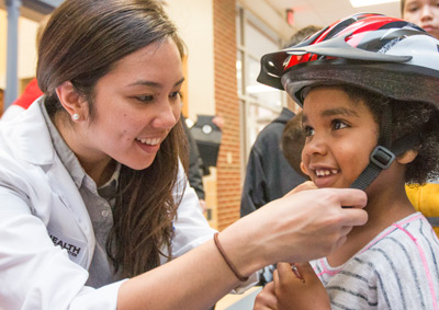 TCOM Bike helmet fitting web