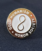 TCOM Gold Humanism Honor Society Pin