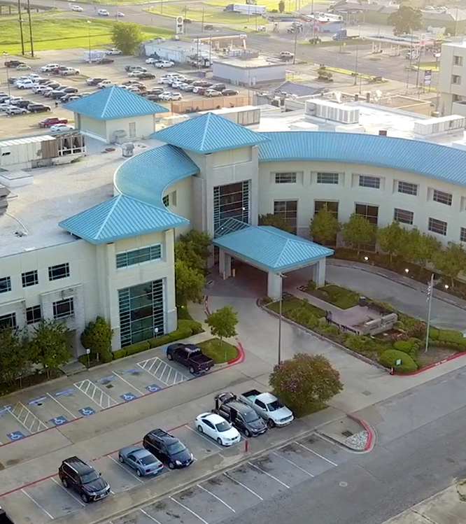 Titus Regional Medical Center Droneshot