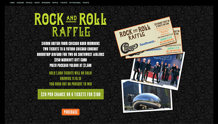 rock and roll raffle