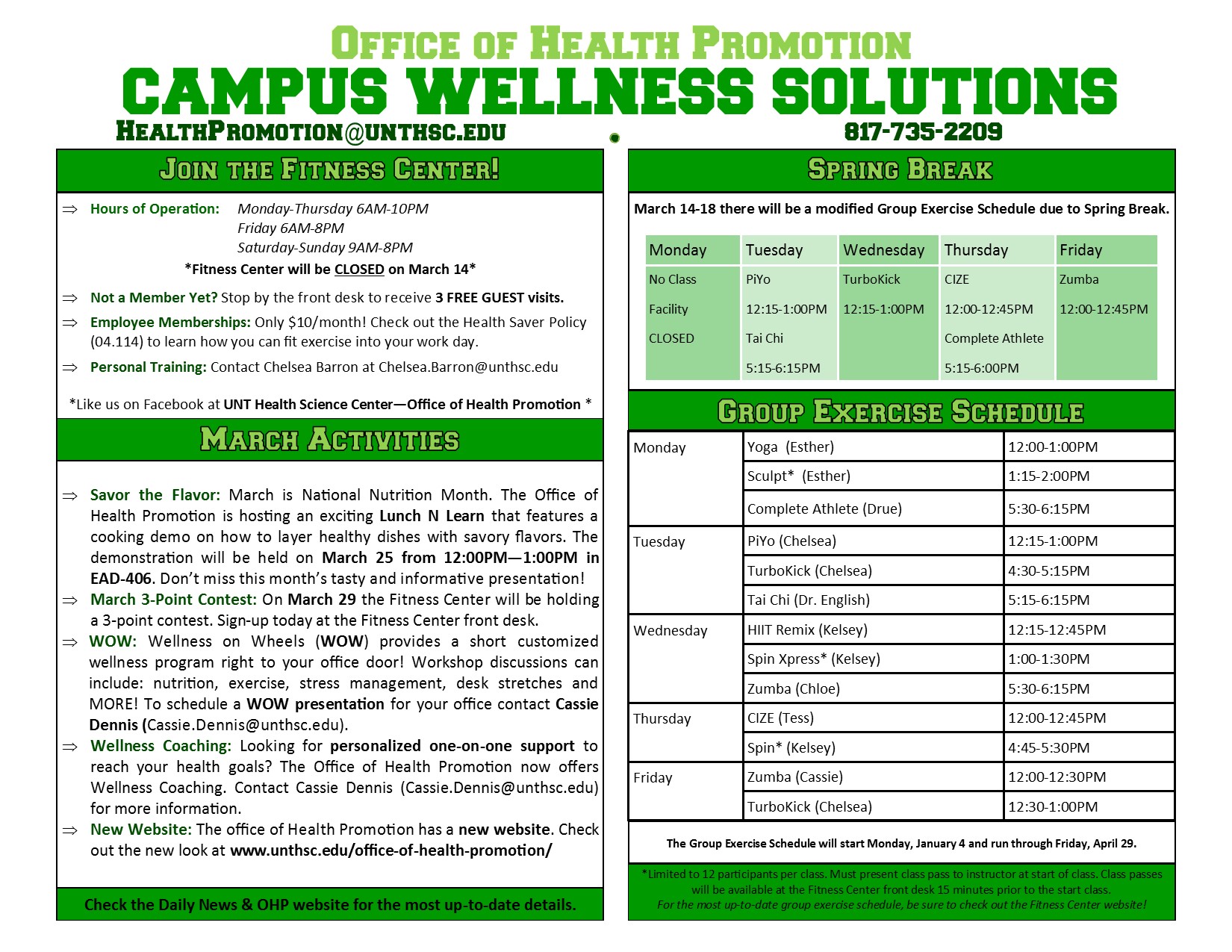Wellness Programs Campus