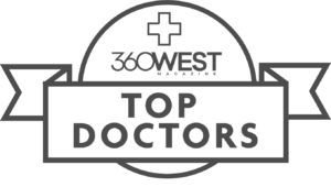 360West Top Doctors 2023 logo
