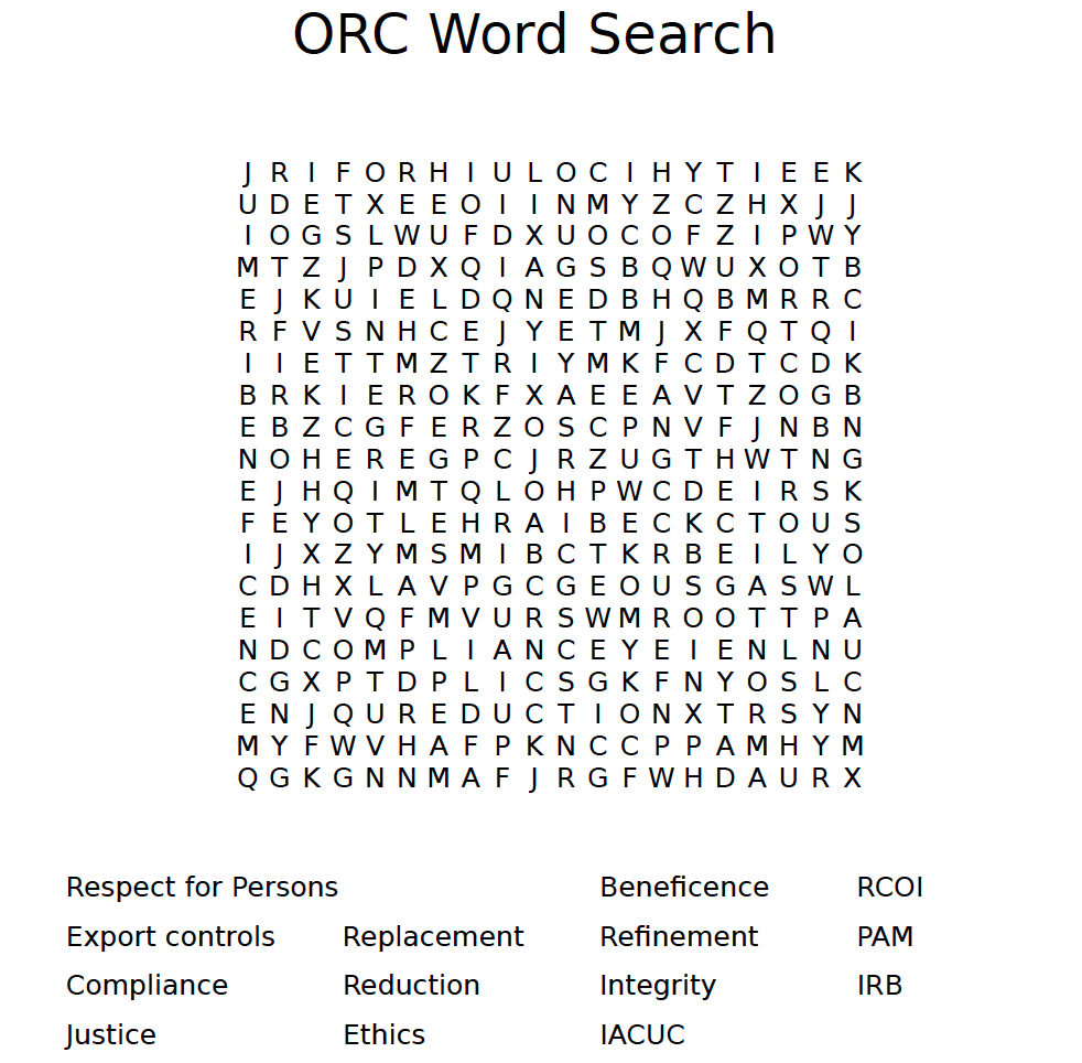 ORC Quarterly Calendar Q3