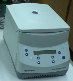 Benchtop microcentrifuge