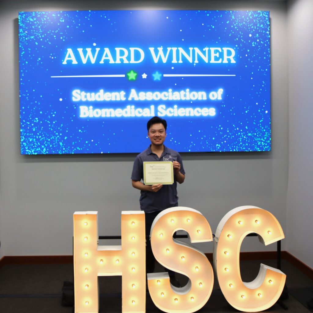 HSC RSO Award Student Association of Biomedical Sciences