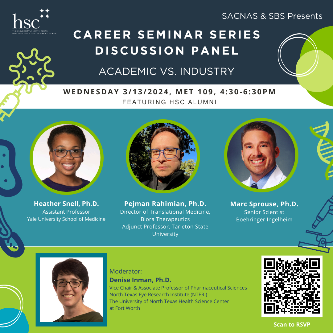 Career Seminar Series Panel Discussion: March 13