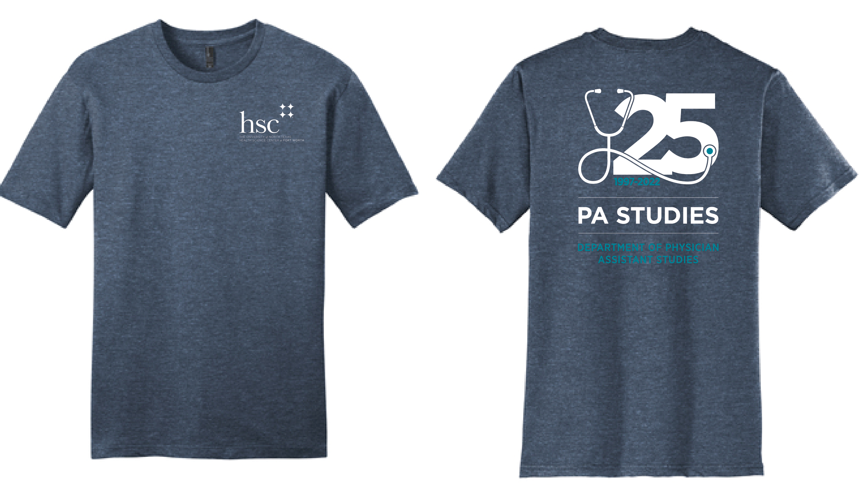 PA Studies 25th Anniversary T-Shirt (Heather Navy)