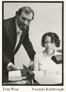 Carter With Supervisor 1978 Yearbook