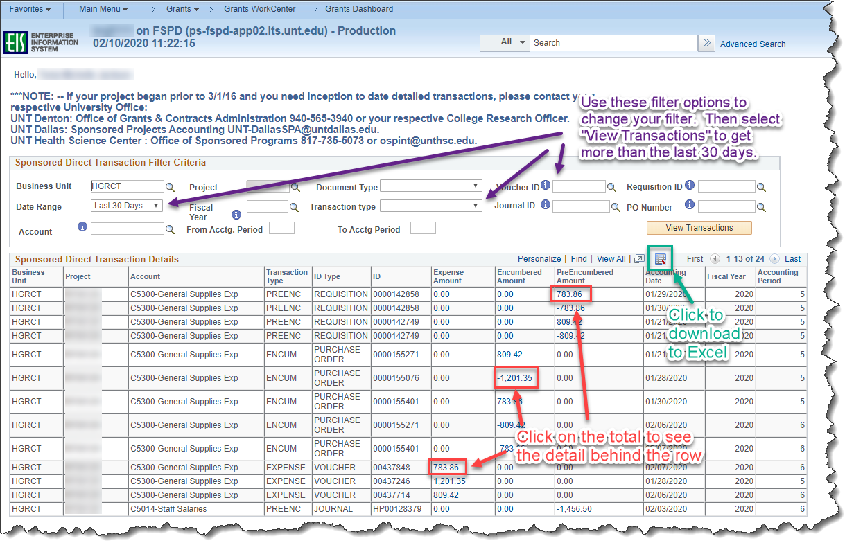 Step 12 Cost Share Transactions