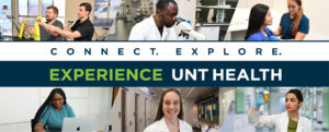 Experience Unt Health Webpage Banner