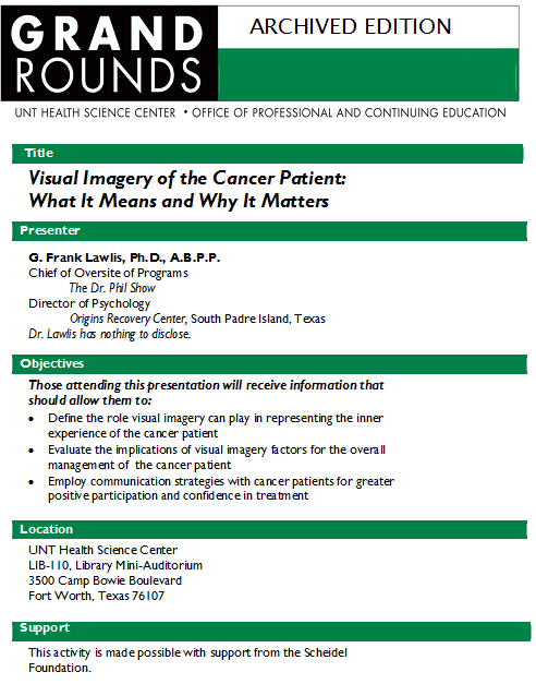new grand rounds archived edition
