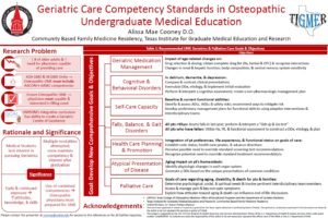 Geriatric And Palliative Care Competency Standards – Alissa Mae Cooney Do